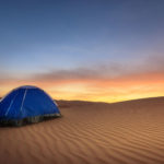 desert camping in Dubai